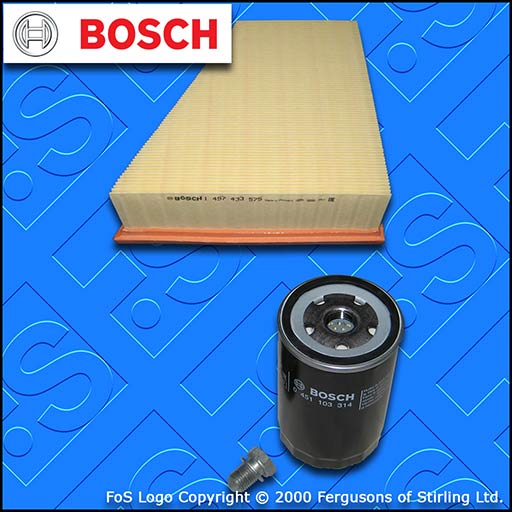 SERVICE KIT for SEAT CORDOBA (6L) 2.0 8V BOSCH OIL AIR FILTERS (2002-2009)