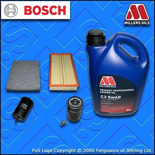SERVICE KIT for AUDI A3 (8L) 1.8 TURBO OIL AIR FUEL CABIN FILTER +OIL 1997-2003