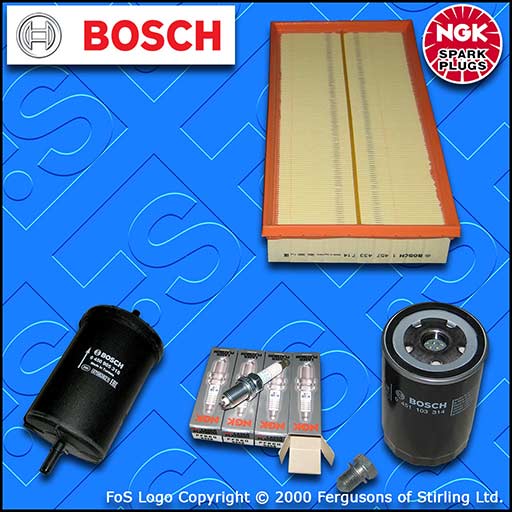 SERVICE KIT for VW NEW BEETLE 1.8 20V PETROL OIL AIR FUEL FILTER PLUGS 1998-2010