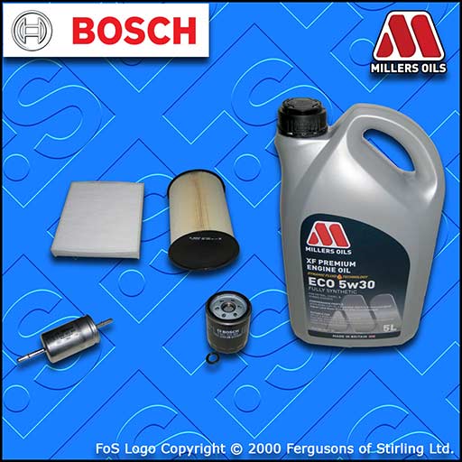 SERVICE KIT for VOLVO C30 1.6 1.8 OIL AIR FUEL CABIN FILTER +ECO OIL (2007-2012)