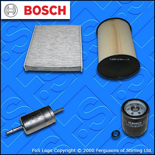 SERVICE KIT for VOLVO C30 1.6 1.8 BOSCH OIL AIR FUEL CABIN FILTERS (2007-2012)