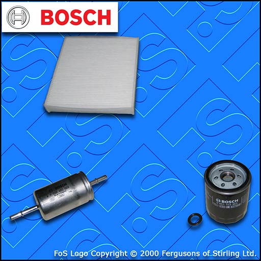 SERVICE KIT for VOLVO C30 1.6 1.8 BOSCH OIL FUEL CABIN FILTERS (2006-2012)