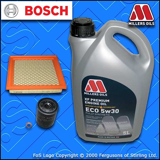 SERVICE KIT for NISSAN NOTE 1.4 PETROL E11 OIL AIR FILTERS +XF OIL (2006-2014)