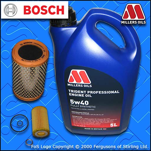 SERVICE KIT for RENAULT CLIO MK2 1.2 8V OIL AIR FILTERS +5L OIL (2000-2003)