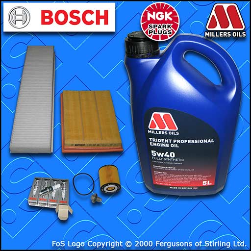 SERVICE KIT for MINI ONE COOPER 1.6 R50 R52 OIL AIR CABIN FILTERS PLUGS +OIL