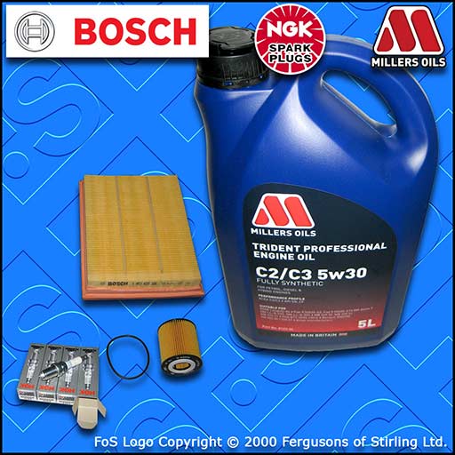 SERVICE KIT for MINI ONE COOPER 1.6 PETROL R50 R52 OIL AIR FILTERS PLUGS +OIL