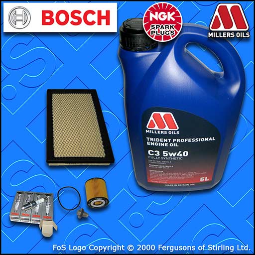 SERVICE KIT for MINI COOPER S 1.6 R52 R53 OIL AIR FILTERS PLUGS +OIL (2002-2007)