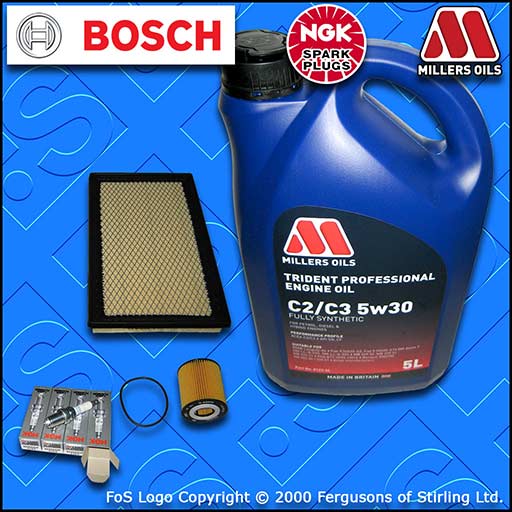 SERVICE KIT for MINI COOPER S 1.6 R52 R53 OIL AIR FILTERS PLUGS +OIL (2002-2007)