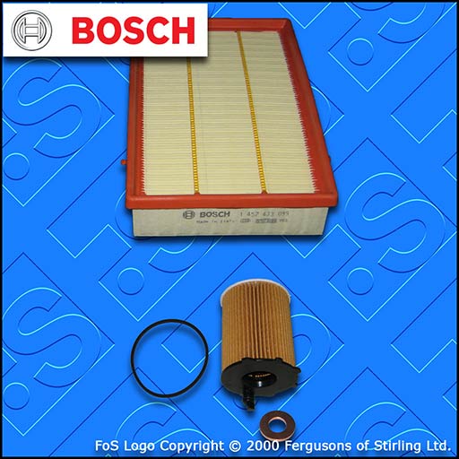SERVICE KIT for VOLVO C30 1.6 D BOSCH OIL AIR FILTERS (2006-2007)