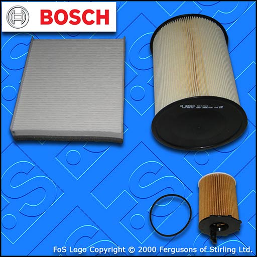 SERVICE KIT for FORD FOCUS MK3 1.6 TDCI BOSCH OIL AIR CABIN FILTERS (2010-2017)