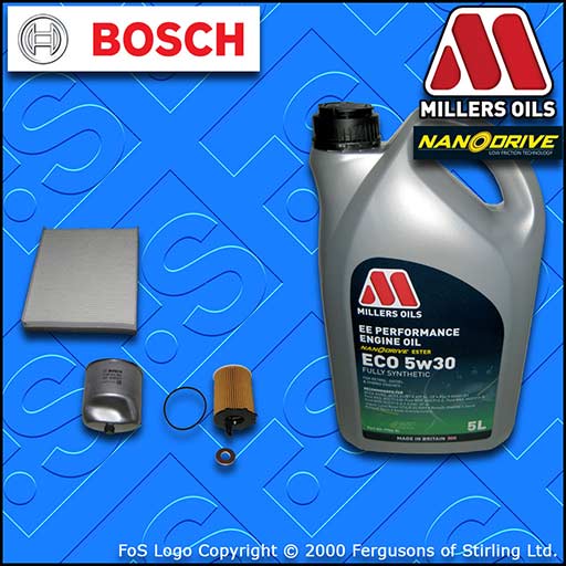 SERVICE KIT for FORD C-MAX 1.6 TDCI OIL FUEL CABIN FILTER +EE NANO OIL 2010-2018