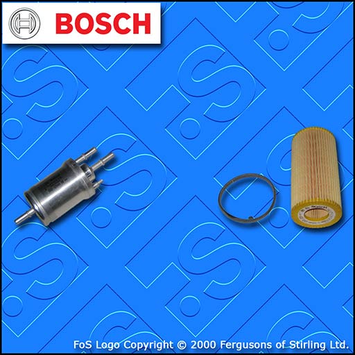 SERVICE KIT for AUDI S3 (8P) 2.0 TFSI BOSCH OIL FUEL FILTERS (2006-2013)