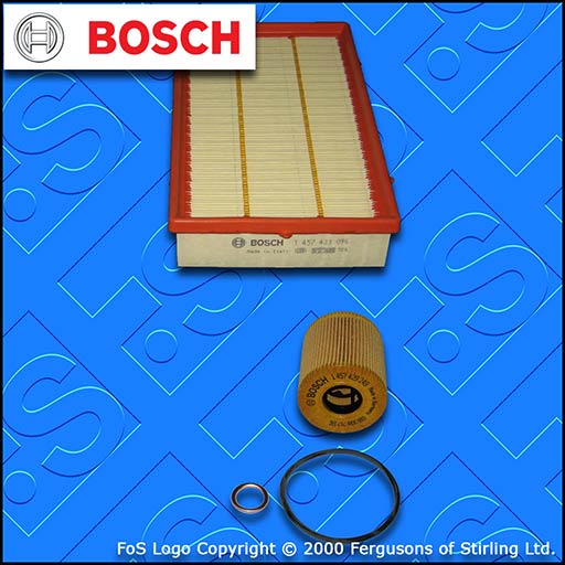 SERVICE KIT for VOLVO C30 2.0 D BOSCH OIL AIR FILTERS (2006-2007)