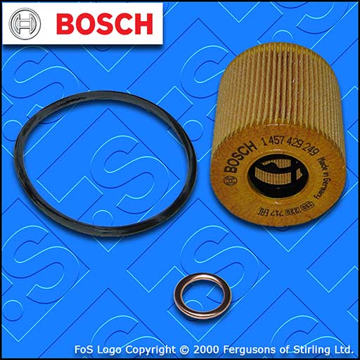 SERVICE KIT for FORD FOCUS C-MAX 2.0 TDCI OIL FILTER SUMP PLUG SEAL (2003-2007)