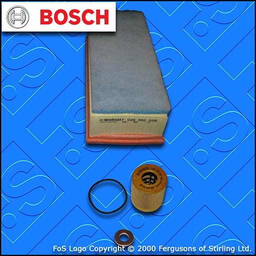SERVICE KIT for TOYOTA PROACE 2.0 D BOSCH OIL AIR FILTERS (2013-2016)