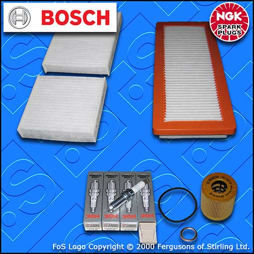 SERVICE KIT for CITROEN DS3 1.6 THP 150 155 OIL AIR CABIN FILTER PLUGS 2010-2015