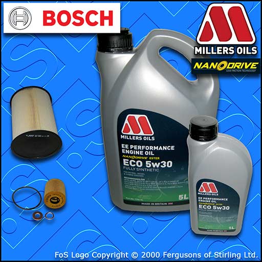 SERVICE KIT for FORD KUGA 2.0 TDCI BOSCH OIL AIR FILTERS (2008-2012)