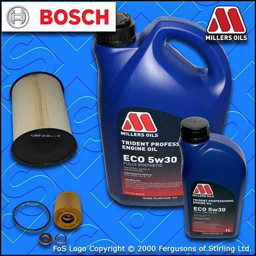 SERVICE KIT for FORD KUGA 2.0 TDCI BOSCH OIL AIR FILTERS (2008-2012)