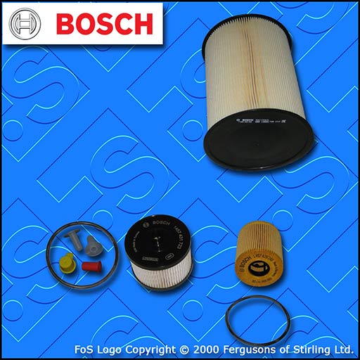 SERVICE KIT for VOLVO S40 (MS) 2.0 D DIESEL OIL AIR FUEL FILTERS (2007-2012)