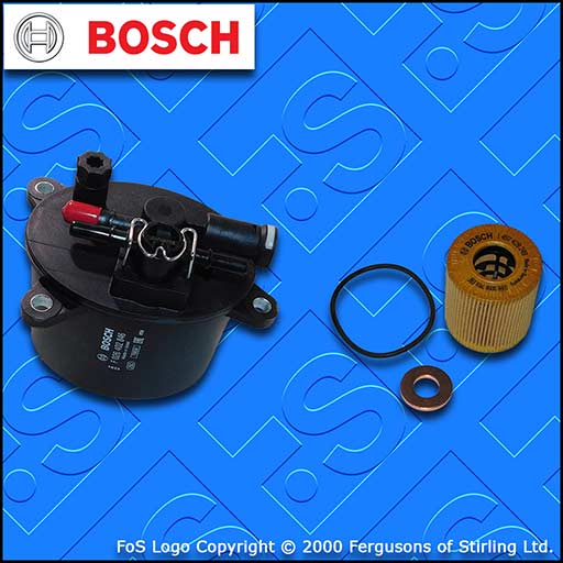 SERVICE KIT for FORD GALAXY S-MAX 2.2 TDCI OIL FUEL FILTERS (2008-2014)