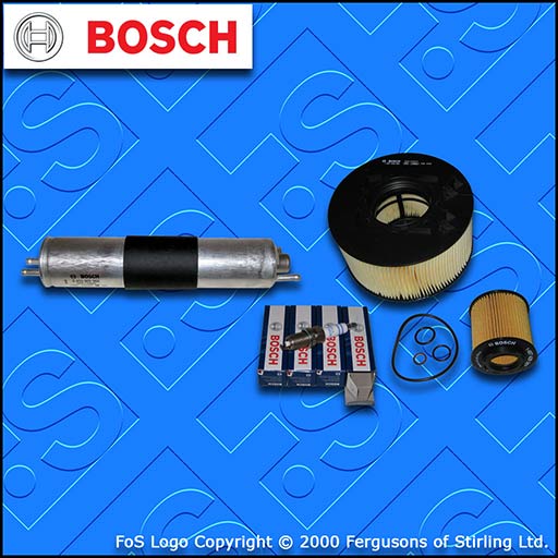 SERVICE KIT BMW 3 SERIES E46 318I N46 BOSCH OIL AIR FUEL FILTERS PLUGS 2004-2007