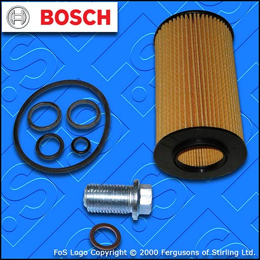 SERVICE KIT for MERCEDES M-CLASS (W163) ML320 OIL FILTER SUMP PLUG (1998-2002)