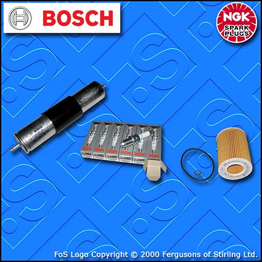 SERVICE KIT for BMW 3 SERIES (E46) 328I OIL FUEL FILTERS PLUGS (1998-2000)