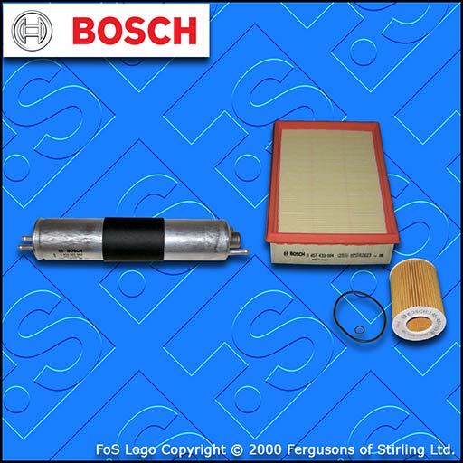 SERVICE KIT for BMW Z3 3.0 BOSCH OIL AIR FUEL FILTERS (2000-2002)