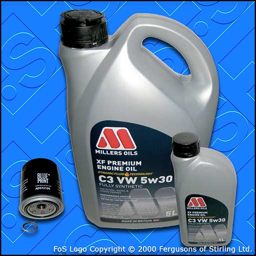 SERVICE KIT for SUBARU OUTBACK 2.0 D OIL FILTER +5w30 XF OIL (2009-2015)