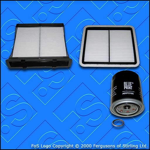 SERVICE KIT for SUBARU FORESTER 2.0 D BOSCH OIL AIR CABIN FILTERS (2008-2018)