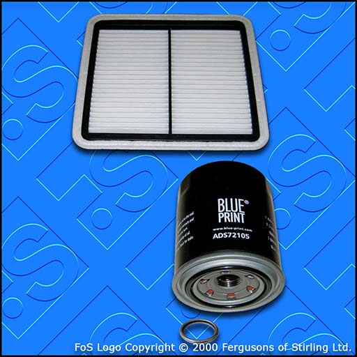 SERVICE KIT for SUBARU LEGACY 2.0 D BOSCH OIL AIR FILTERS (2009-2014)