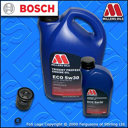 SERVICE KIT for FORD MONDEO MK4 1.8 TDCI OIL FILTER +6L 5w30 LL OIL (2007-2010)