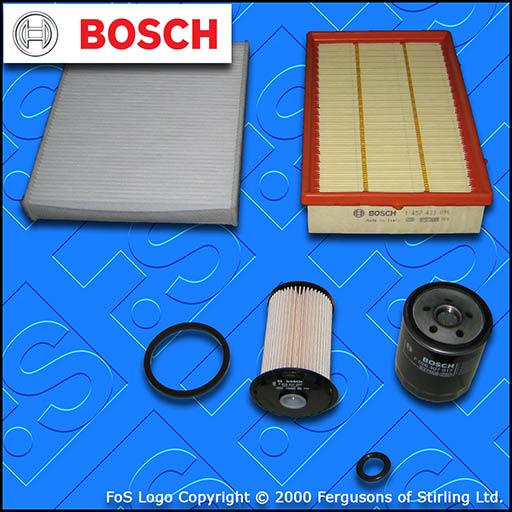 SERVICE KIT for FORD FOCUS MK2 1.8 TDCI OIL AIR FUEL CABIN FILTERS (2005-2007)