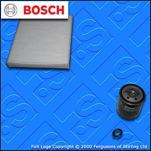 SERVICE KIT for FORD S-MAX 1.8 TDCI BOSCH OIL CABIN FILTERS (2007-2010)