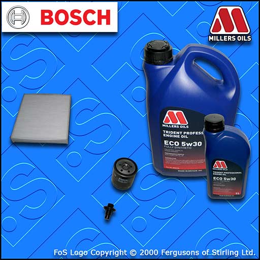 SERVICE KIT for FORD S-MAX 1.8 TDCI OIL CABIN FILTER +5w30 LL OIL (2007-2010)