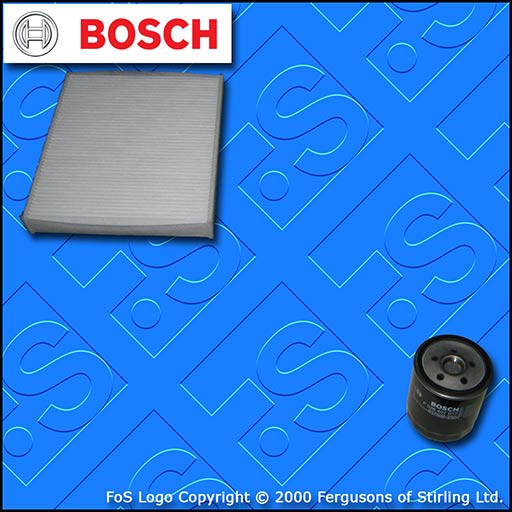 SERVICE KIT for FORD C-MAX 1.8 TDCI BOSCH OIL CABIN FILTERS (2007-2010)