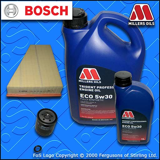 SERVICE KIT for FORD MONDEO MK4 1.8 TDCI OIL AIR FILTER +5w30 LL OIL (2007-2010)