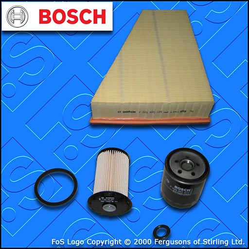 SERVICE KIT for FORD S-MAX 1.8 TDCI BOSCH OIL AIR FUEL FILTERS (2007-2010)