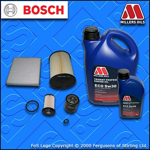 SERVICE KIT for FORD C-MAX 1.8 TDCI OIL AIR FUEL CABIN FILTERS +OIL (2007-2010)