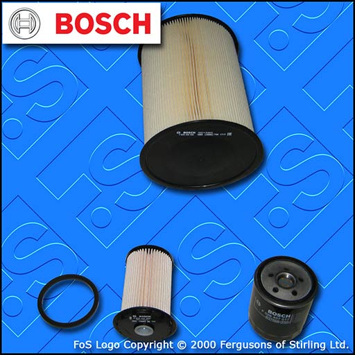 SERVICE KIT for FORD C-MAX 1.8 TDCI BOSCH OIL AIR FUEL FILTERS (2007-2010)