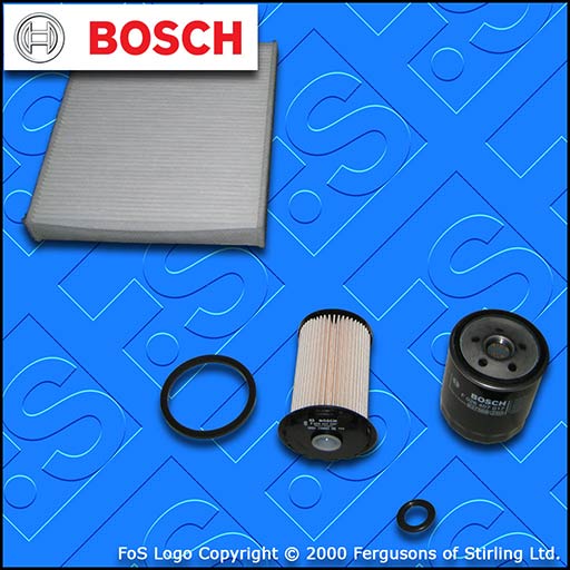 SERVICE KIT for FORD FOCUS MK2 1.8 TDCI BOSCH OIL FUEL CABIN FILTERS (2005-2012)