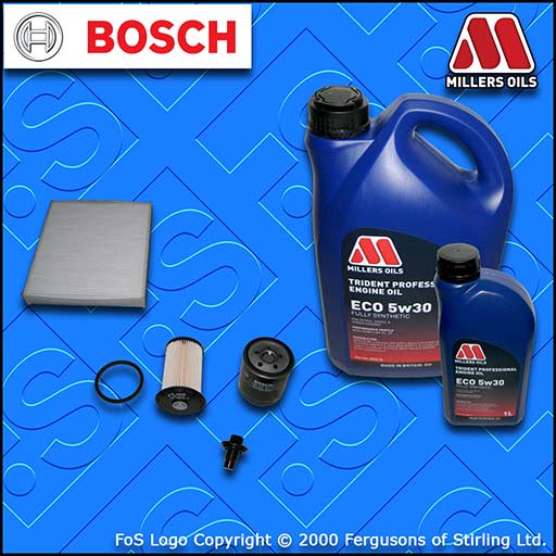 SERVICE KIT for FORD S-MAX 1.8 TDCI OIL FUEL CABIN FILTER +5w30 LL OIL 2007-2010