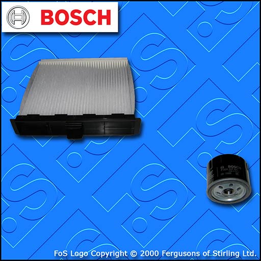 SERVICE KIT for RENAULT SCENIC II 1.9 DCI OIL CABIN FILTERS (2003-2009)