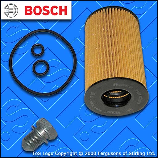 SERVICE KIT for AUDI A3 (8P) 1.6 TDI CAYB CAYC OIL FILTER SUMP PLUG (2009-2012)