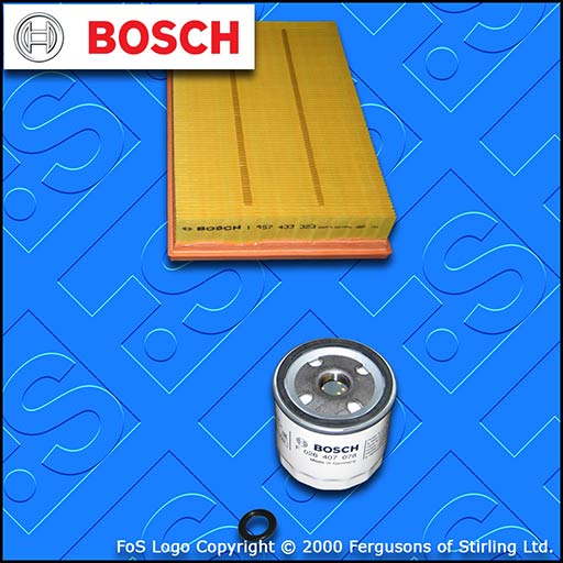 SERVICE KIT for VOLVO C30 1.6 BOSCH OIL AIR FILTERS (2006-2007)