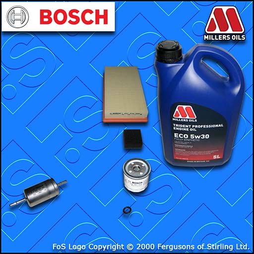 SERVICE KIT for FORD FOCUS MK1 1.4 PETROL OIL AIR FUEL FILTERS +OIL (1998-2004)
