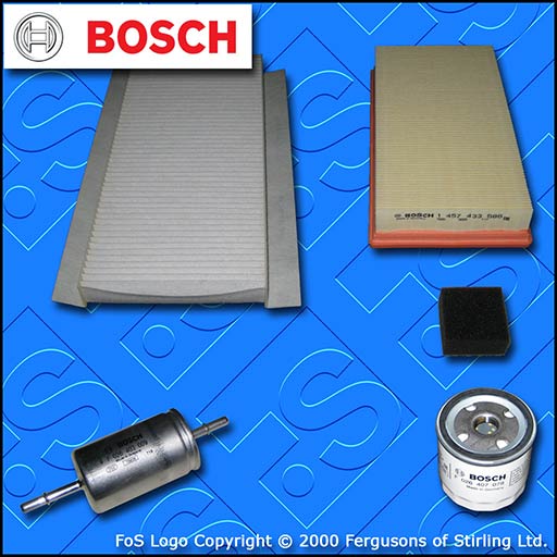 SERVICE KIT for FORD FOCUS MK1 1.4 PETROL OIL AIR FUEL CABIN FILTER (98-04)