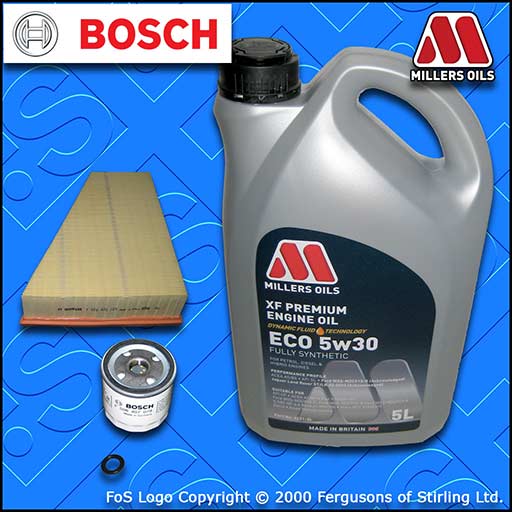 SERVICE KIT for FORD S-MAX 1.6 ECOBOOST OIL AIR FILTERS +5w30 XF OIL (2011-2014)