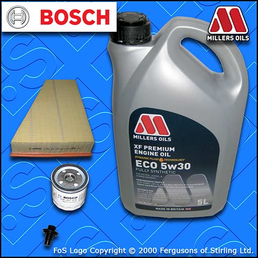 SERVICE KIT for FORD S-MAX 1.6 ECOBOOST OIL AIR FILTERS SUMP PLUG +OIL 2011-2014