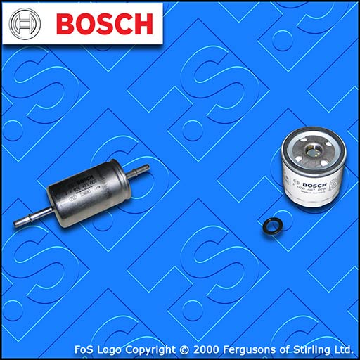 SERVICE KIT for VOLVO C30 1.6 BOSCH OIL FUEL FILTERS (2006-2012)